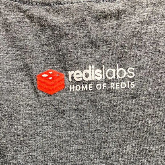 Next Level Unisex Graphic T-Shirt REDDIS GEEK Charcoal Gray Short Sleeve Tee M - Picture 3 of 5